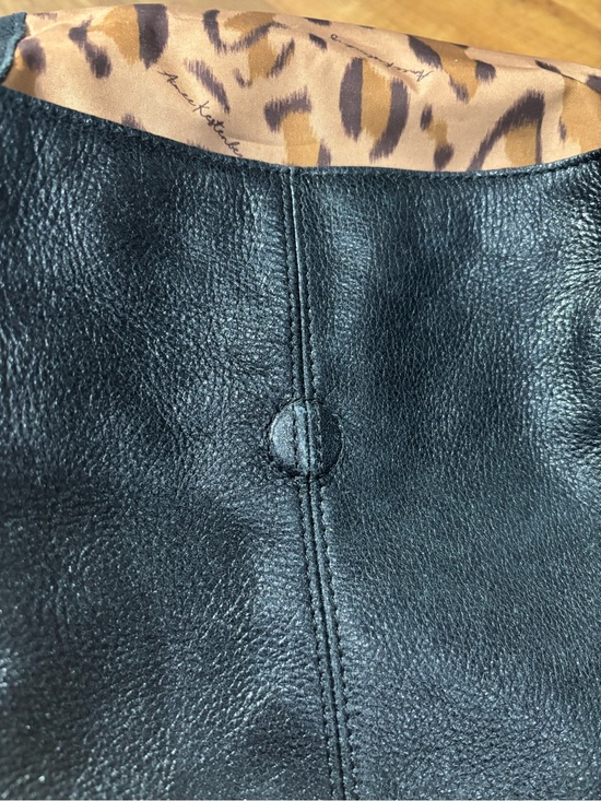 Black Leather Women’s Backpack main image 9